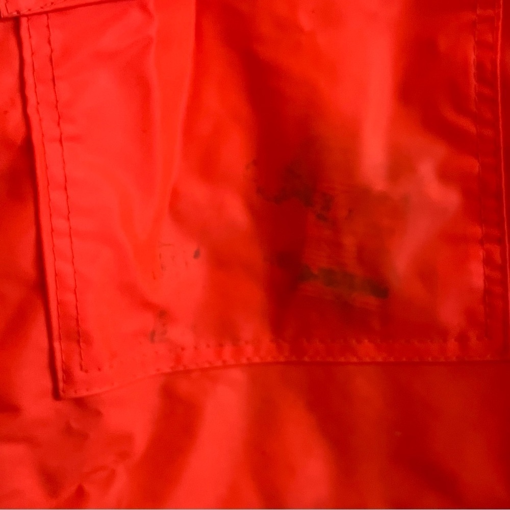 Vintage Sportsman Choice Hunting Orange Rain Jacket-Men’s L/Large-Hunter-Outdoor - Picture 4 of 12